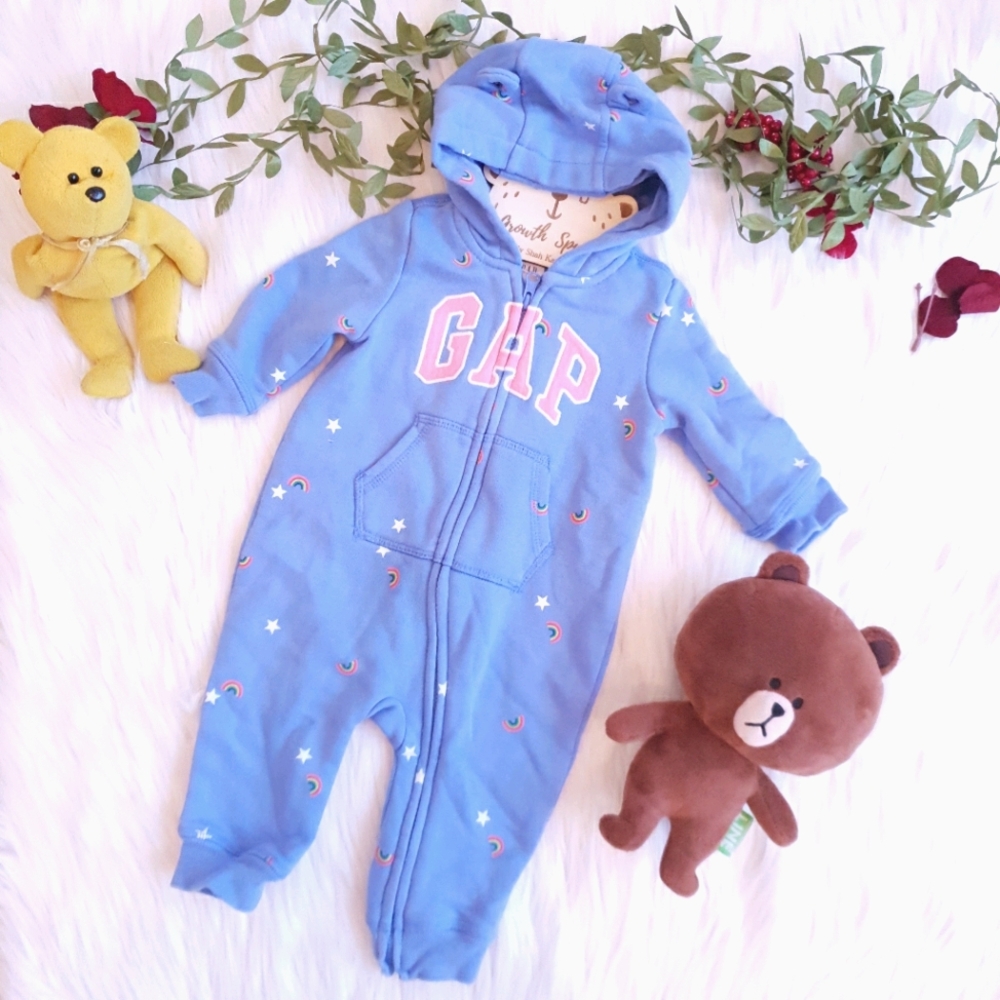 GAP Baby Girl Bodysuit 3-6M blue